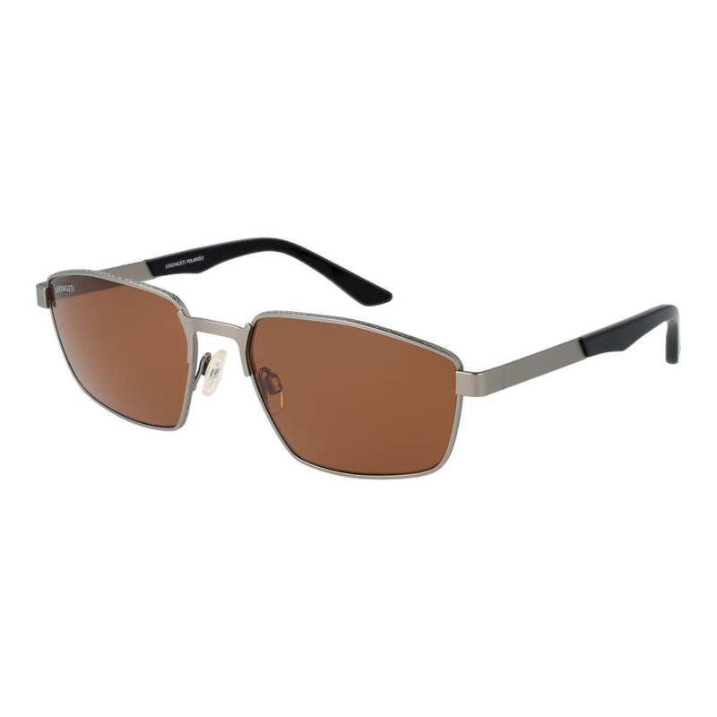 Gray metal sunglasses-null
