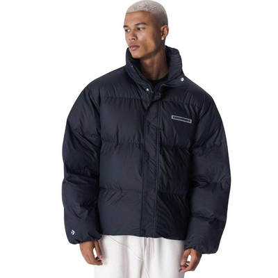 Converse super puffy padded jacket, Black, medium