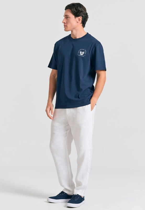 Funkybuddha linen trousers image number null