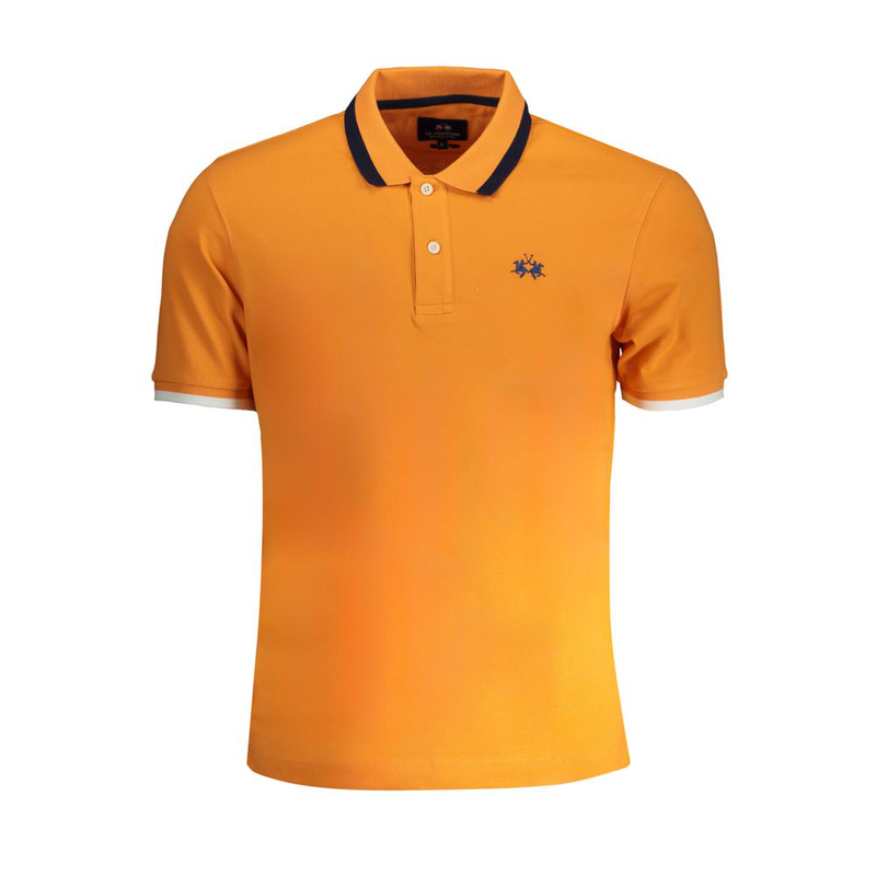 Arancione cotton men polo-null