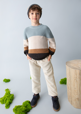 Pants long boy, Grey, medium