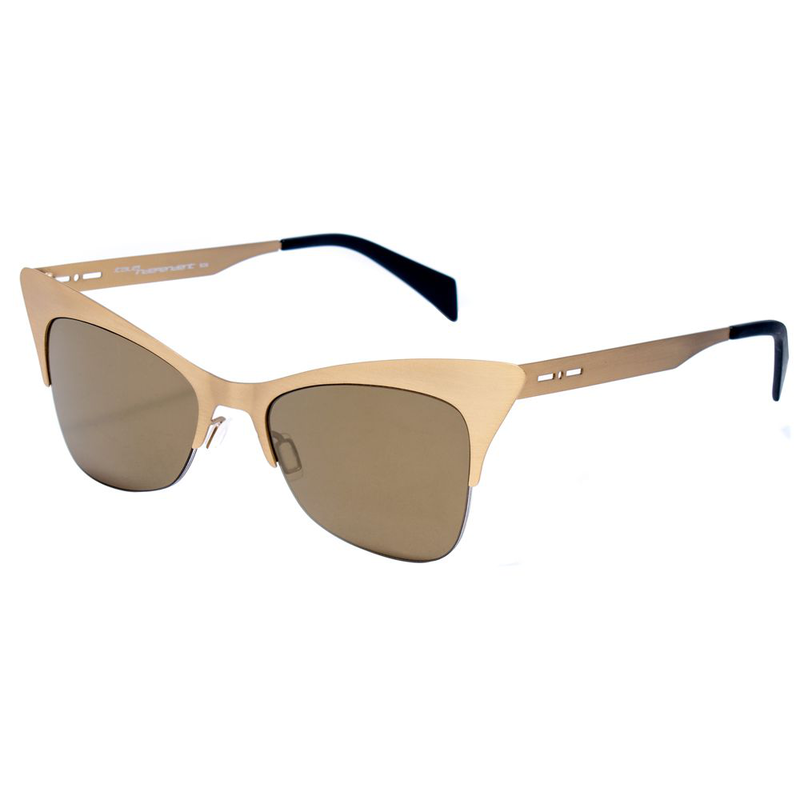 Gold metal sunglasses-null