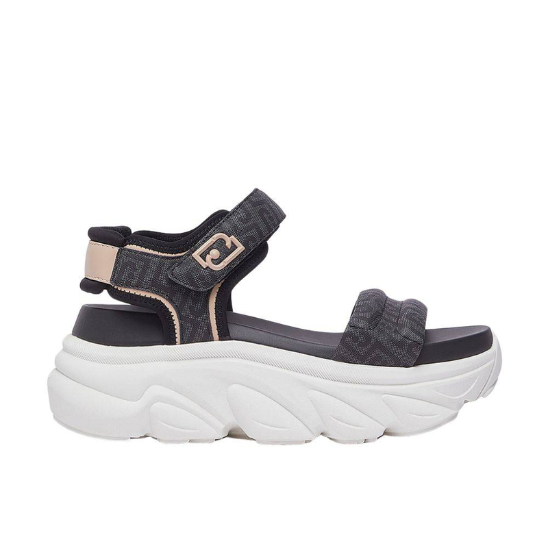 Steffy sandal 01 - chunky sandal monogram saffiano-null
