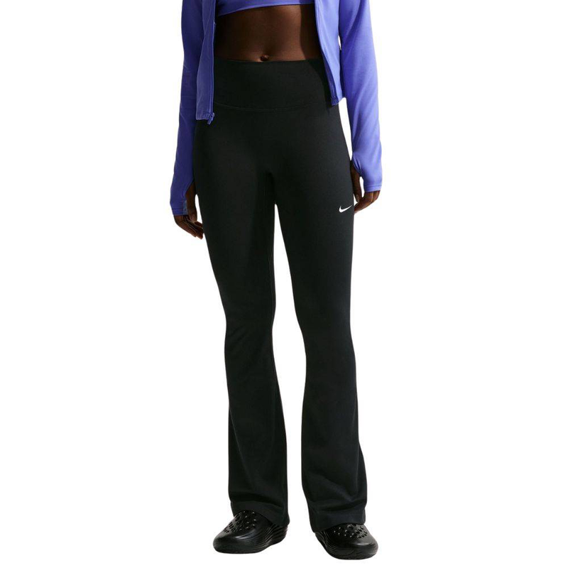 One womens hight-waisted flared leggings-null