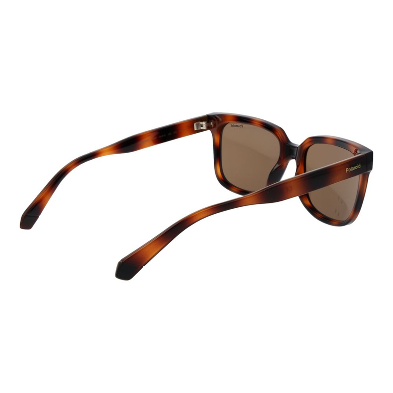 Brown polycarbonate sunglasses-null