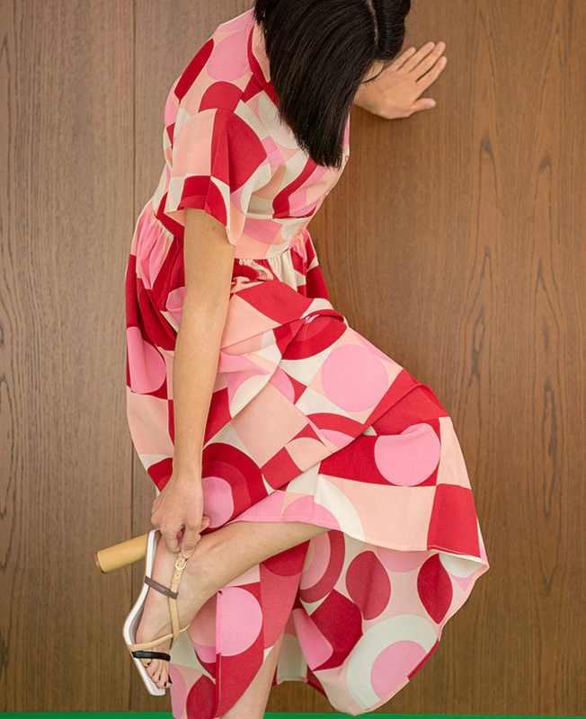 Product image: Anonyme pattern dress summer edition a133sd094-null