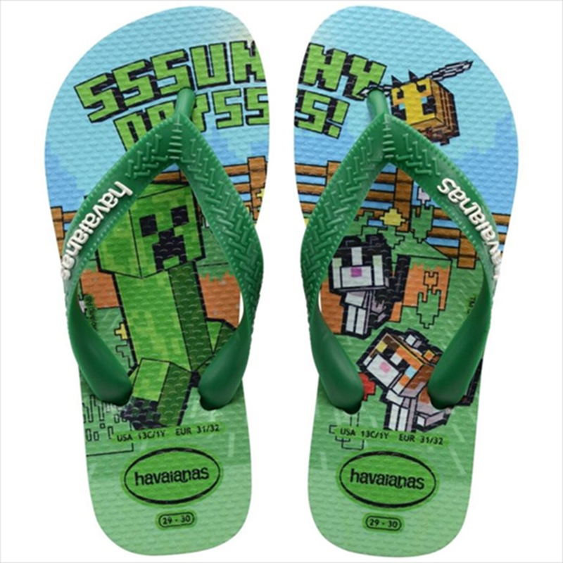 Havaianas kids minecraft-null