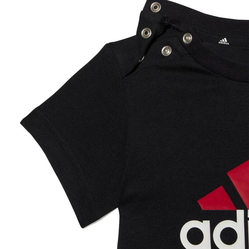 Adidas infant bold logo co top set-null