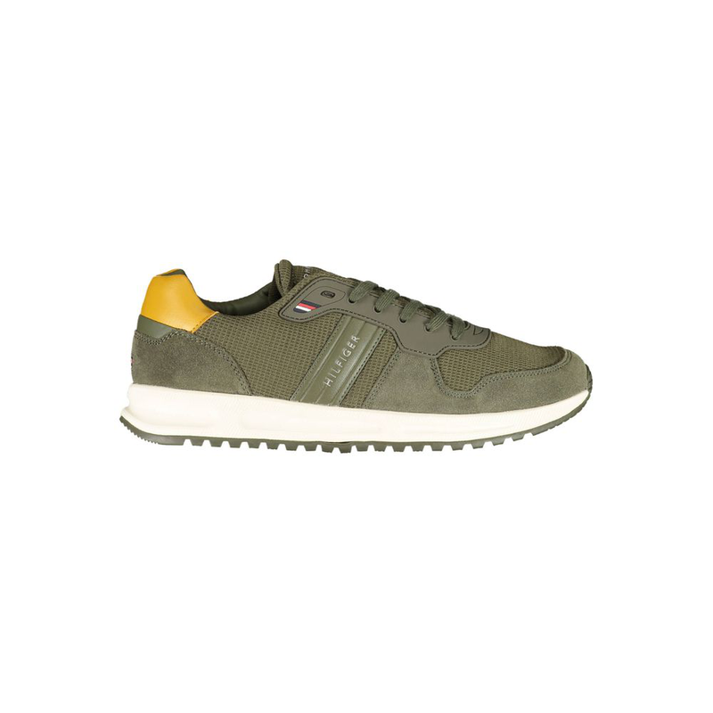 Verde polyester men sneaker-null