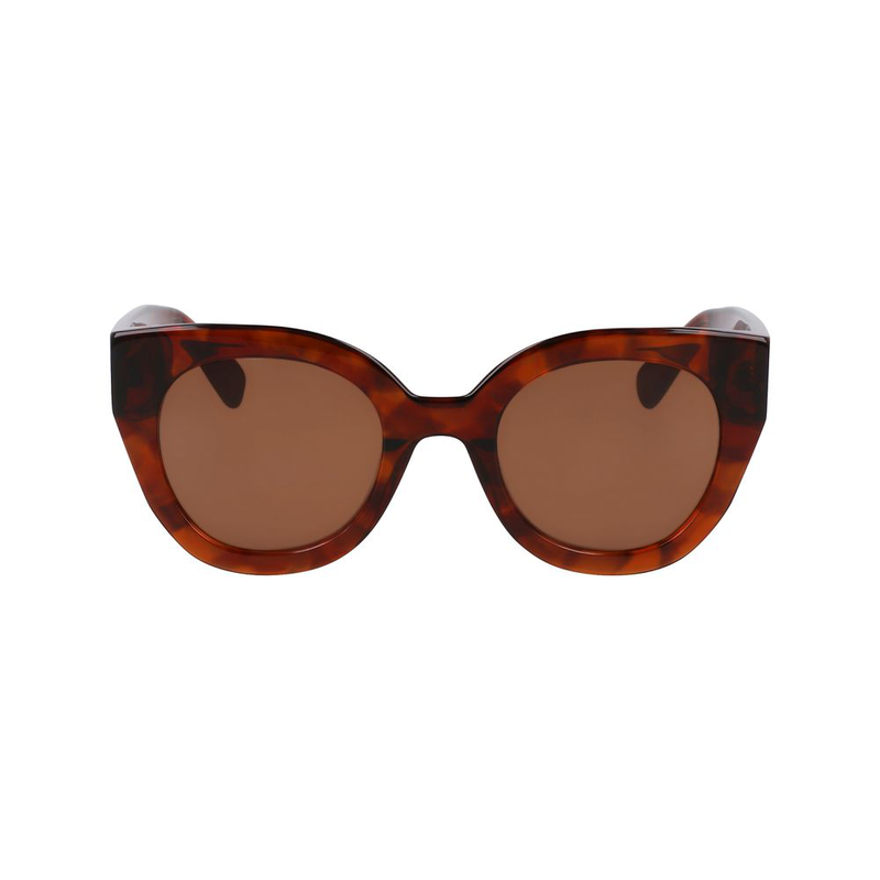 Brown acetate sunglasses-null