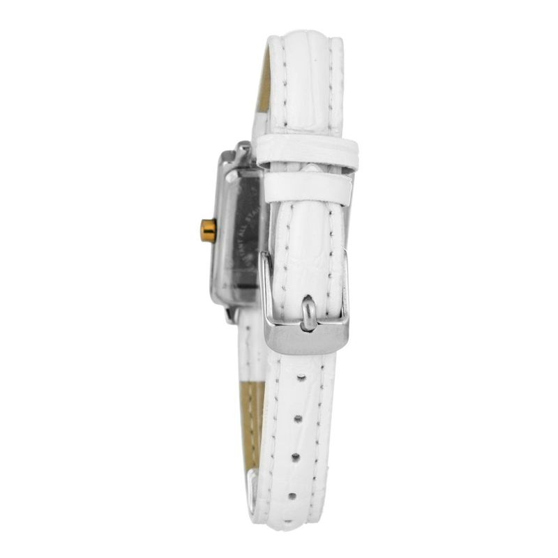 Multicolor leather dress watch-null