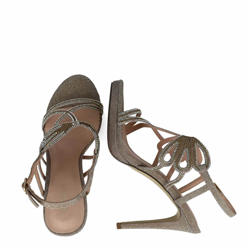 Menbur womens zapato sandal tiras cruzadas-null