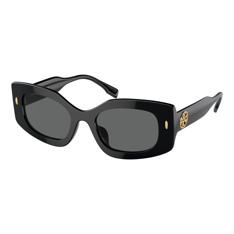 Black acetate sunglasses-null