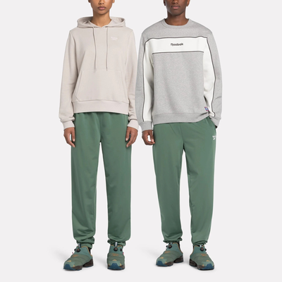 Reebok men's ri vector knit trackpant, Green, medium