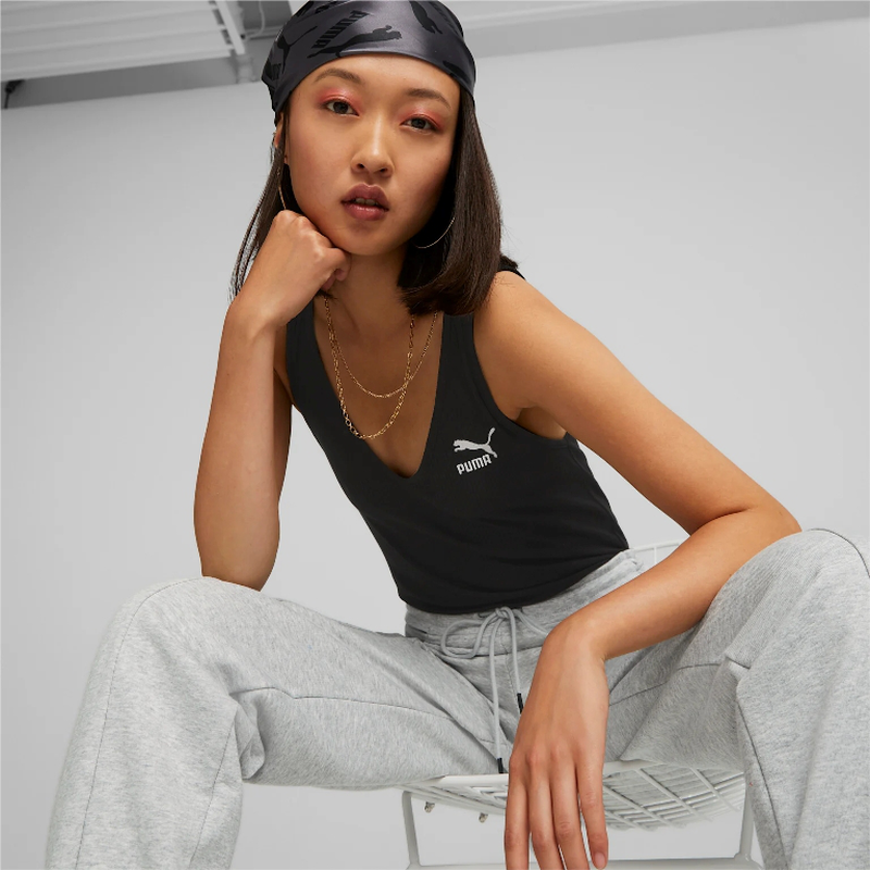 Puma classics ribbed bodysuit-null