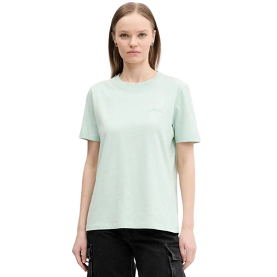 Essential logo emroidered t-shirt, Black, medium