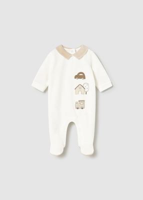 Πιτζαμάκι νεογέννητο, White, medium