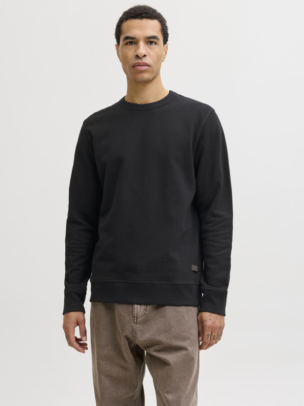 Jjedover sweatshirt - black-null