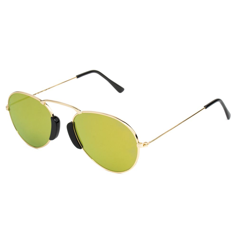 Gold metal sunglasses-null
