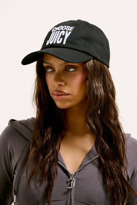 Juicy Couture choose juicy cap, Black, medium