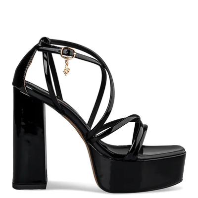 Up that heel by mairiboo for envie - black, Black, medium