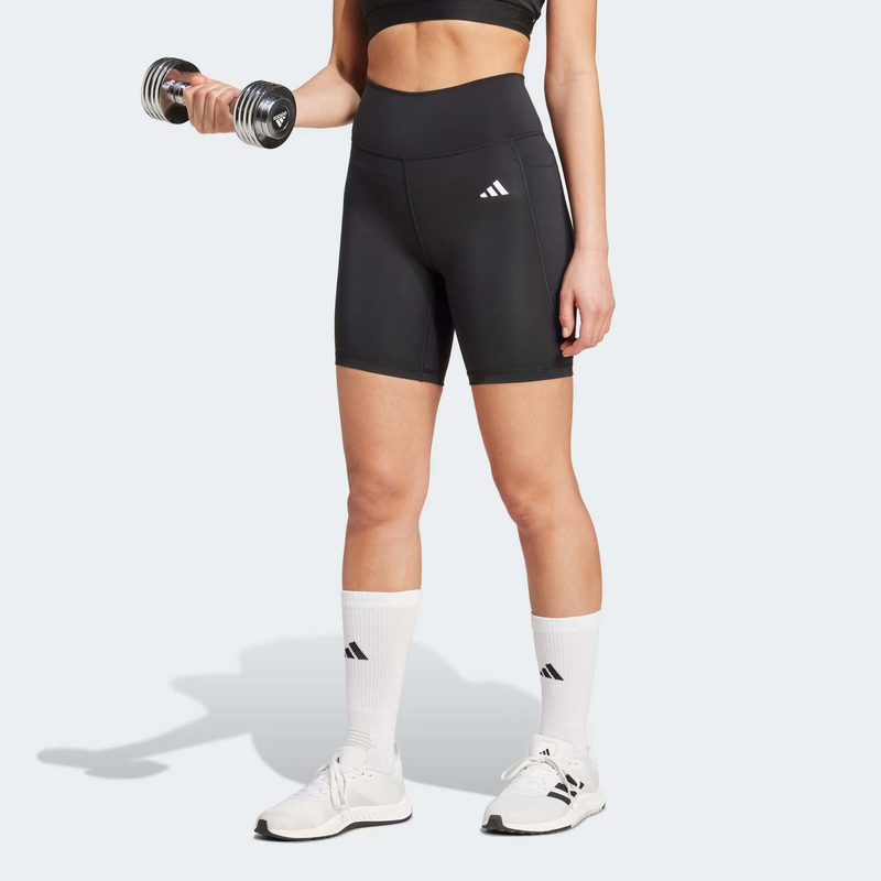 Adidas optime essentials stash pocket 7" short leggings it2281-null