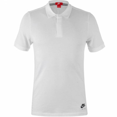 Sportswear Air polo mens, White, medium