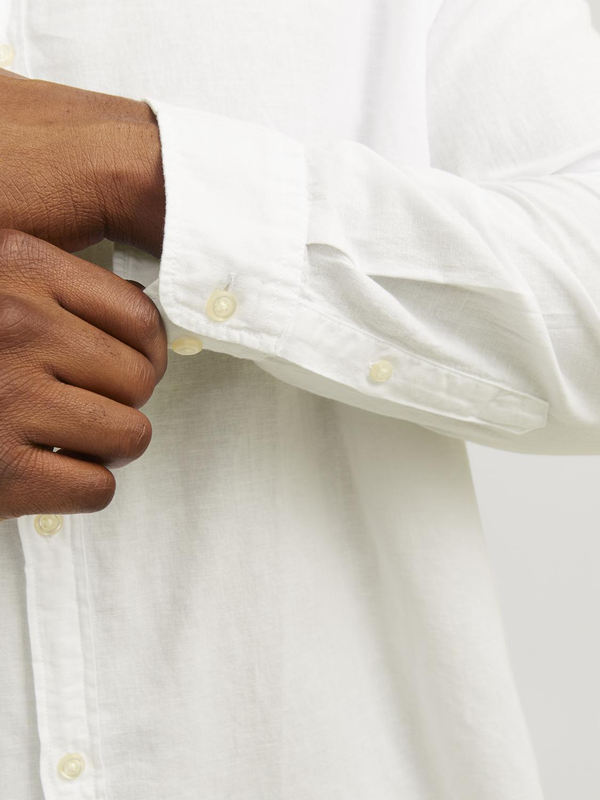 Plussize jjelinen shirts - white-null