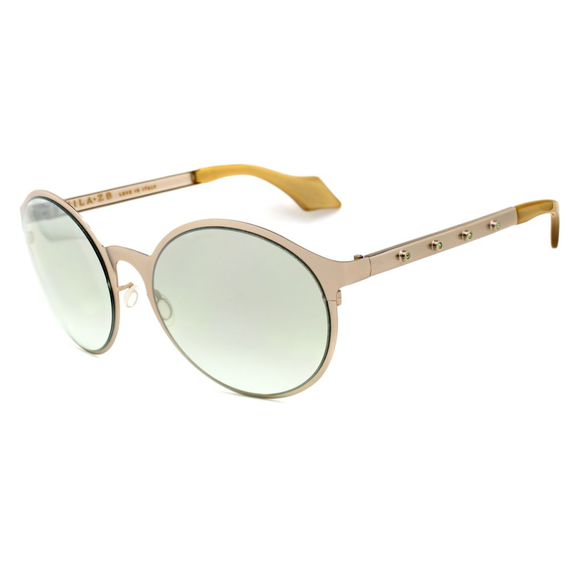 Gold metal sunglasses-null
