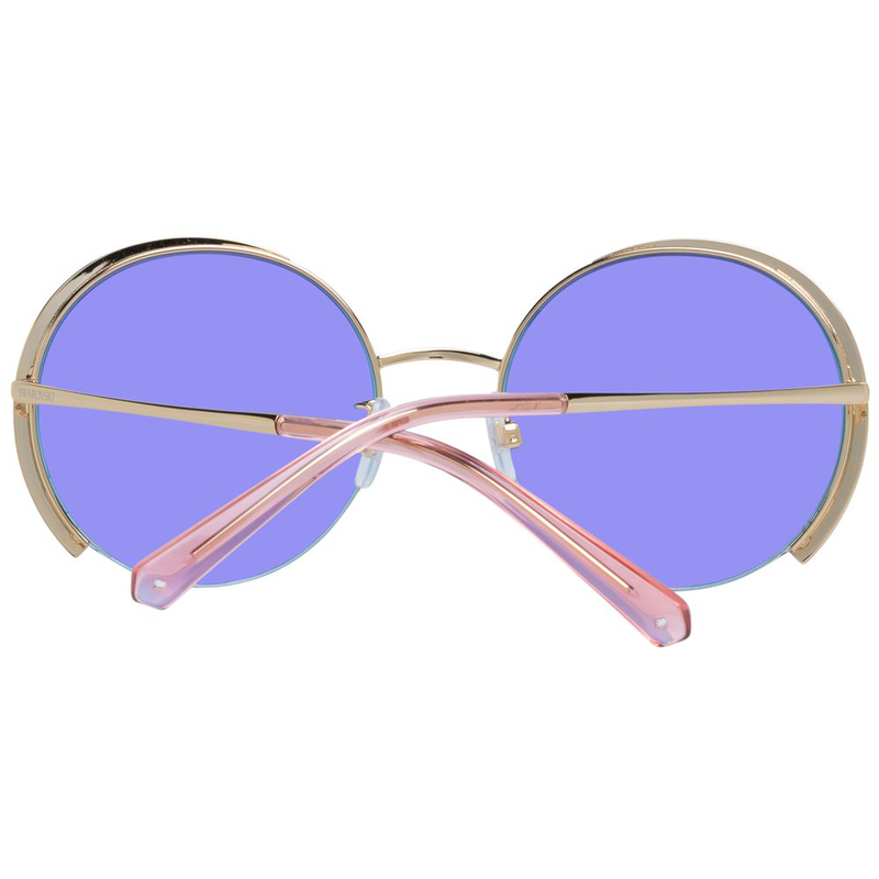 Gold metal sunglasses-null