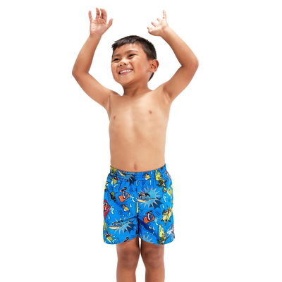 Speedo boys 11" watershort (800323914804), Blue/yellow, medium
