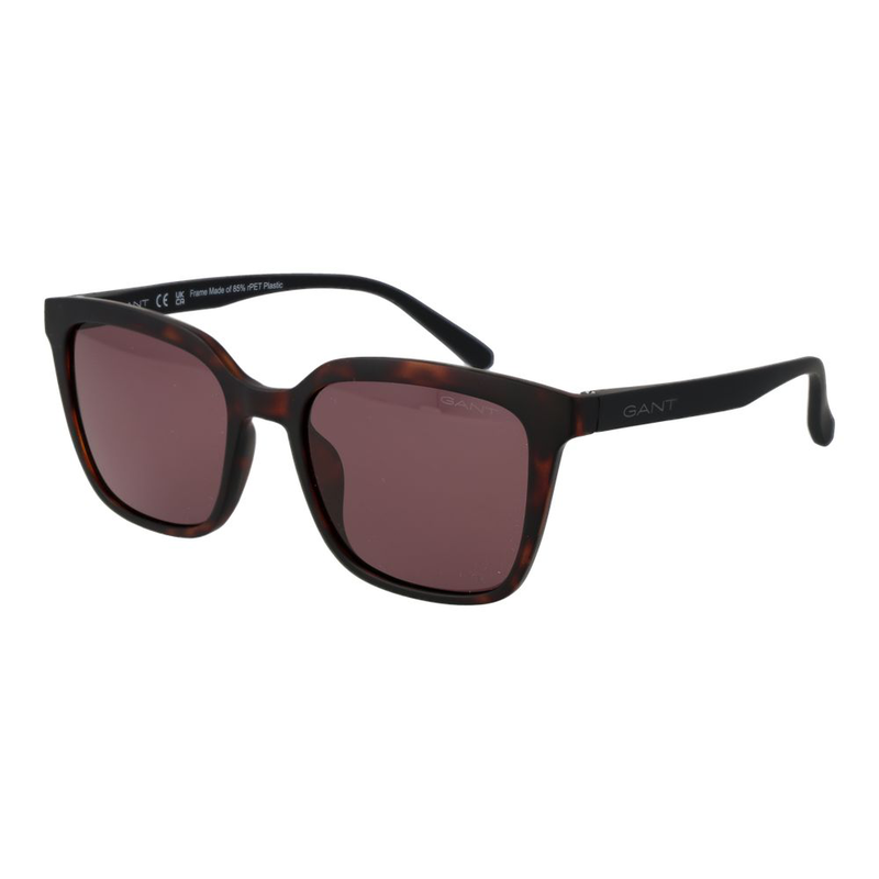Brown stainless steel sunglasses-null