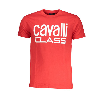 Rosso cotton men t-shirt, Red, medium
