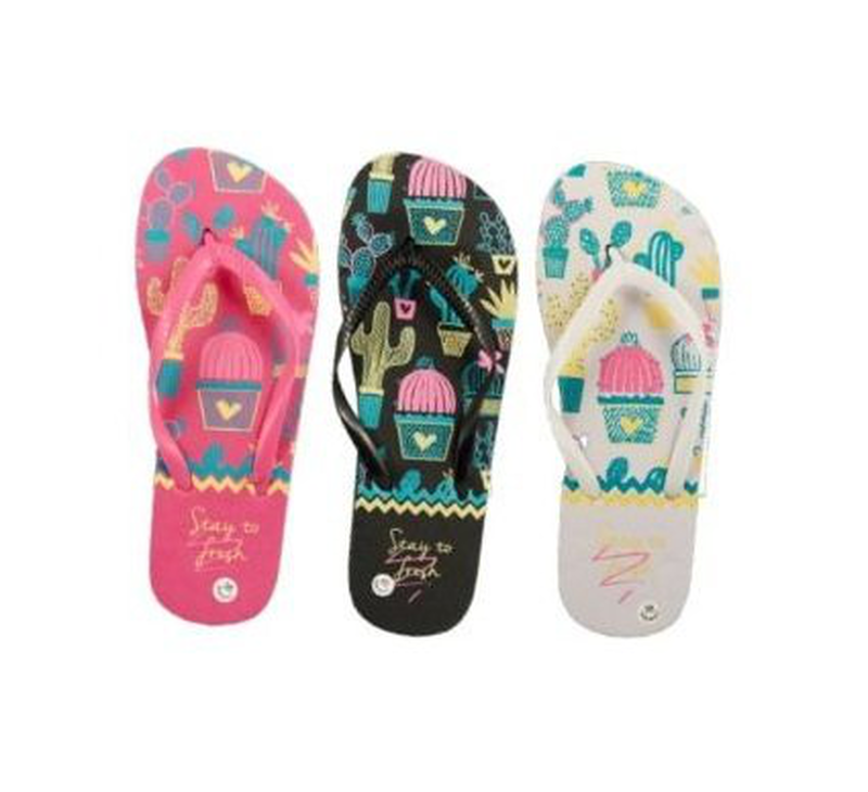 Womans flip flops cactus - pink - 40-null