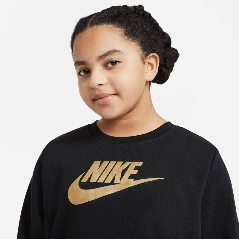 Nike sportswear girls shine freelift crew ( extended size)-null