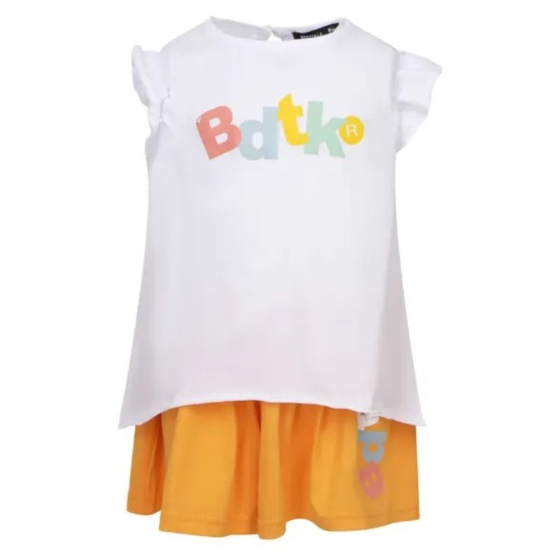 Body talk  infant girlsloose top cap sleeve shorts-null