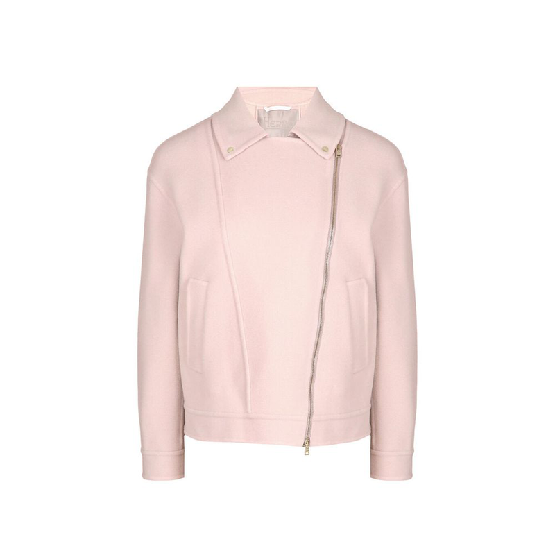 Multicolor polyamide biker jacket-null