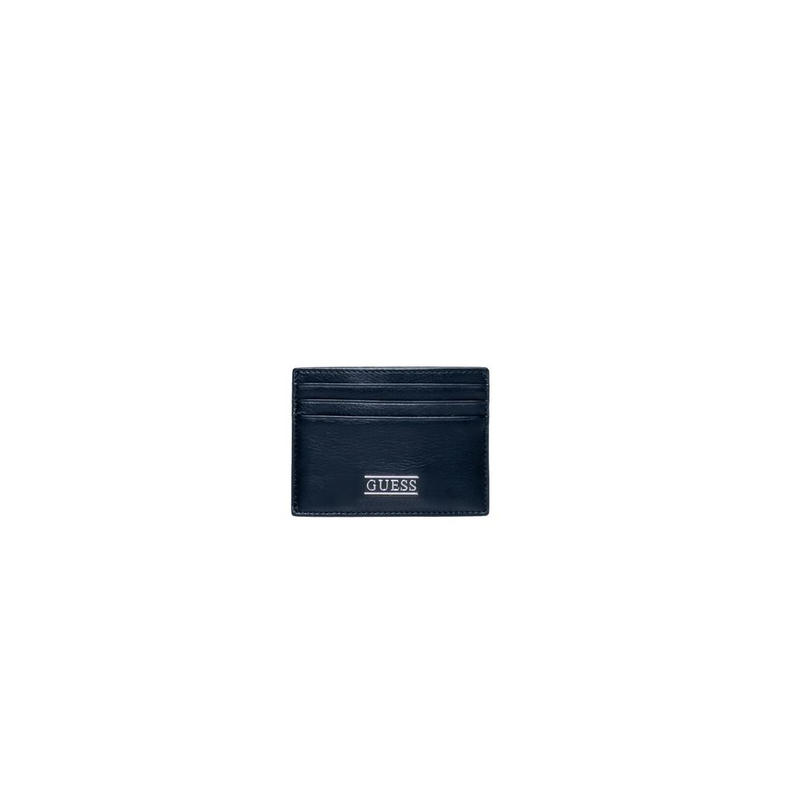 Black leather cardholder-null