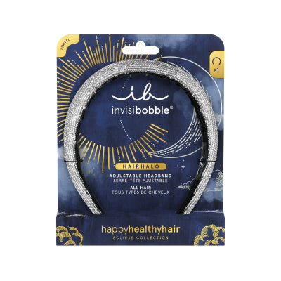 Invisibobble stardust crown hairhalo eclipse collection limited edition, , medium