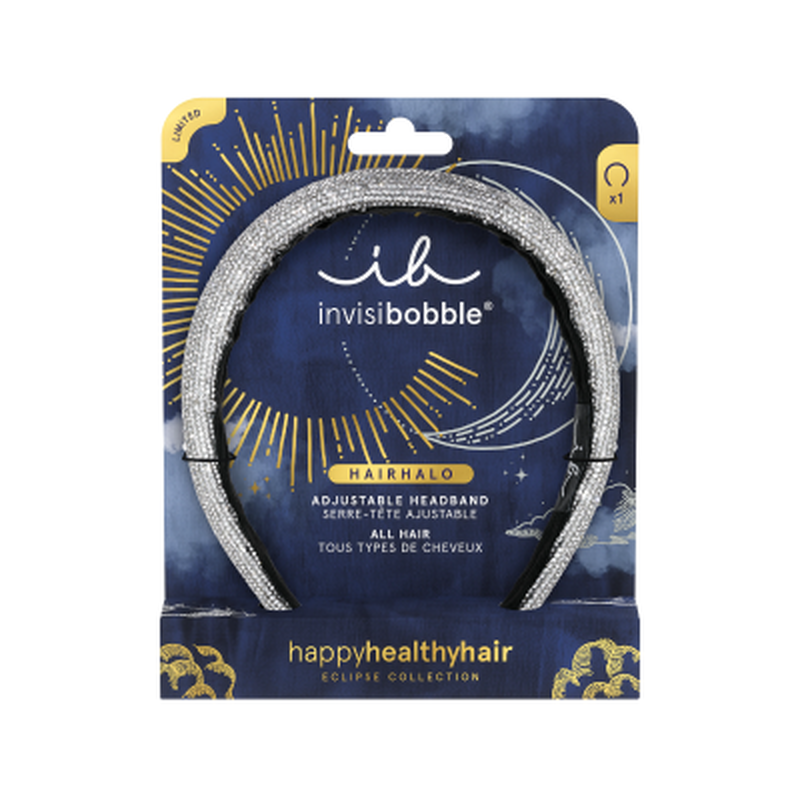 Invisibobble stardust crown hairhalo eclipse collection limited edition-null