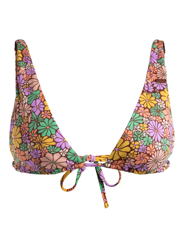 Roxy womens swimwear top all about sol elongated tri image number null