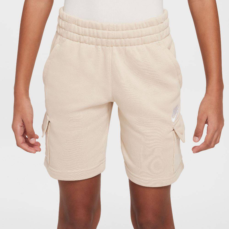 Kids nike sportswear french terry cargo short-null