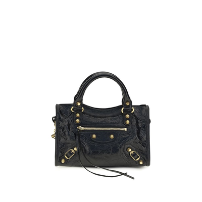 Black lamb ovis aries aries handbag, Black, medium