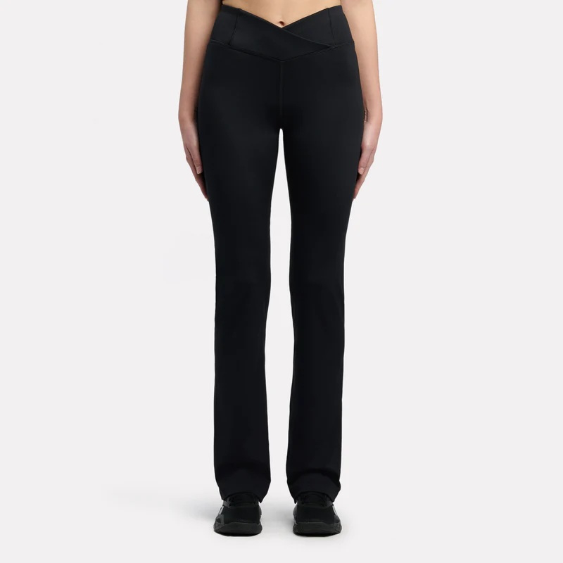 Reebok women core high rise bootcut pant-null