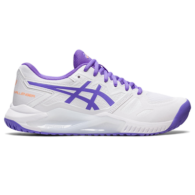 Asics women gel-challenger 13 (1042a164-104), White/λιλα, medium