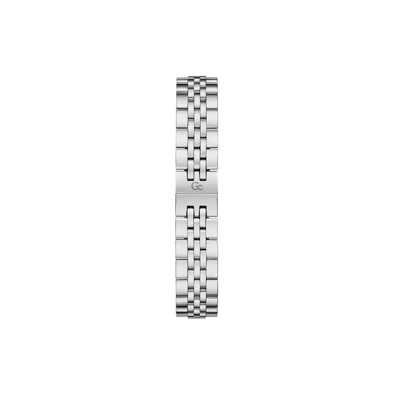 Gray stainless steel dress watch-null