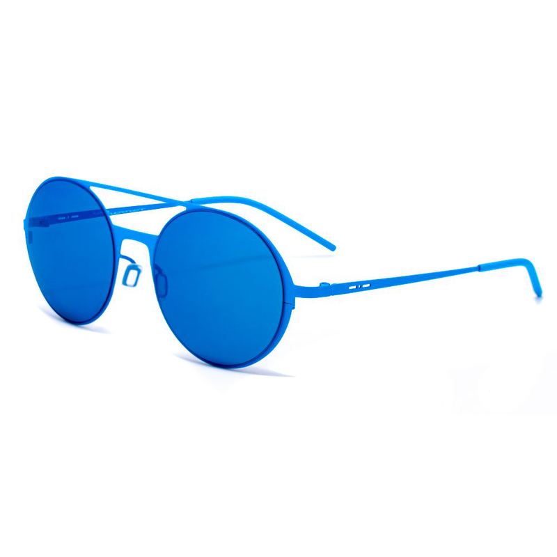 Blue metal sunglasses-null