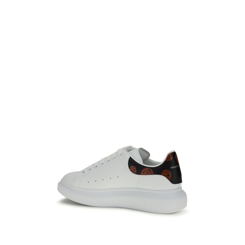 White calf leather bos taurus low top sneakers-null