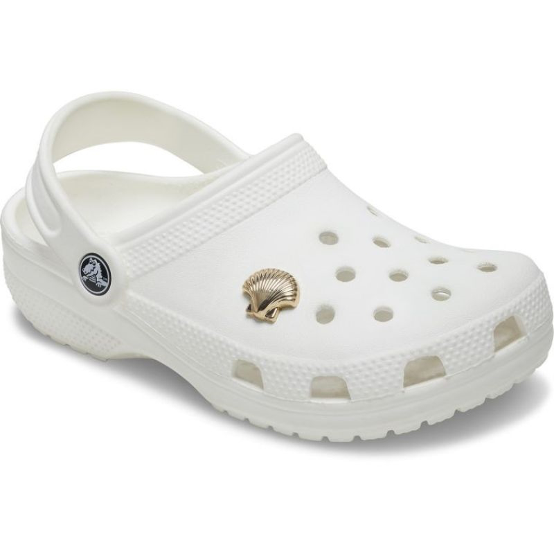 Crocs jibbitz gold shell 10009920-null
