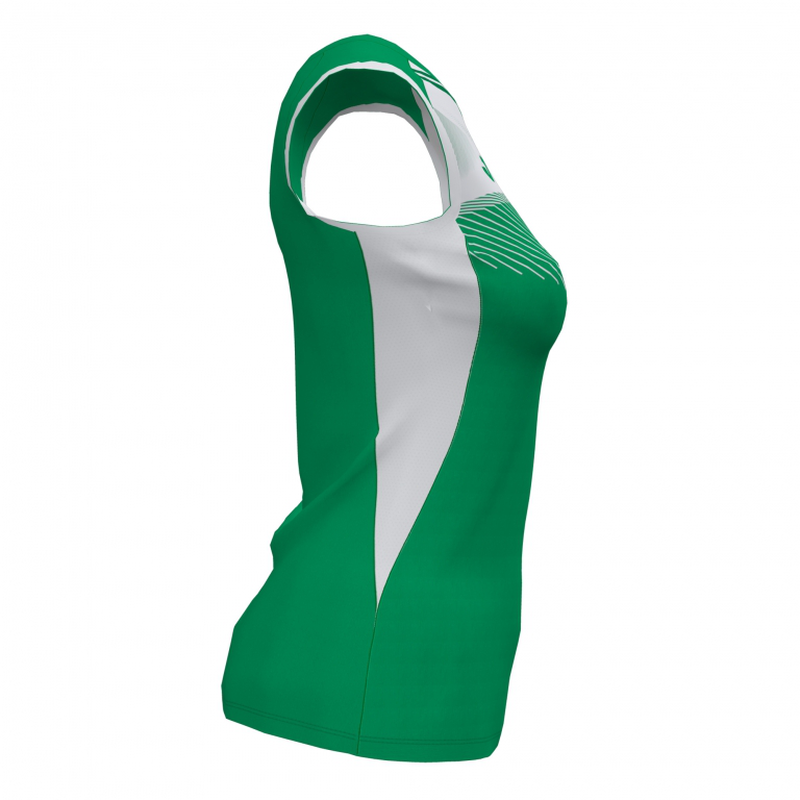 Supernova II t-shirt green-white sleeveless-null